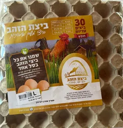 ביצי חופש משק לוי 30 יח'