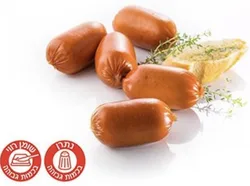 נקניקיות בקר פרנפורטר כ-1 ק"ג