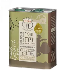 שמן זית טורה - 2 ל. בכבישה קרה, חומציות עד 0.3%