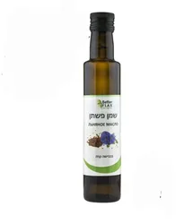 שמן פשתן בכבישה קרה 250 מל