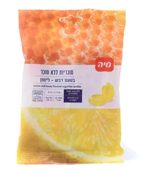 סוכריות ללא סוכר דבש-לימון 80 גר