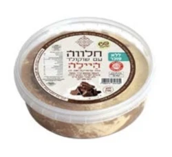 חלבה ללא סוכר עם שוקולד, 400 גר